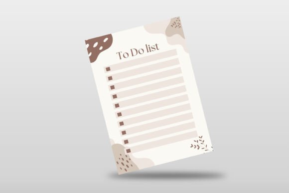 Download Blob Minimalist to Do List | Canva - Premium Resources